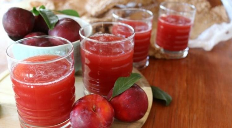 cara mengolah jus buah plum